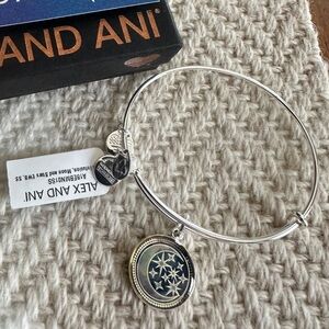 Alex and Ani Moon and Stars Neclace